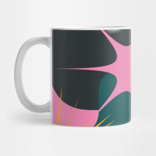 Colorful Splash Abstract Shapes Mug